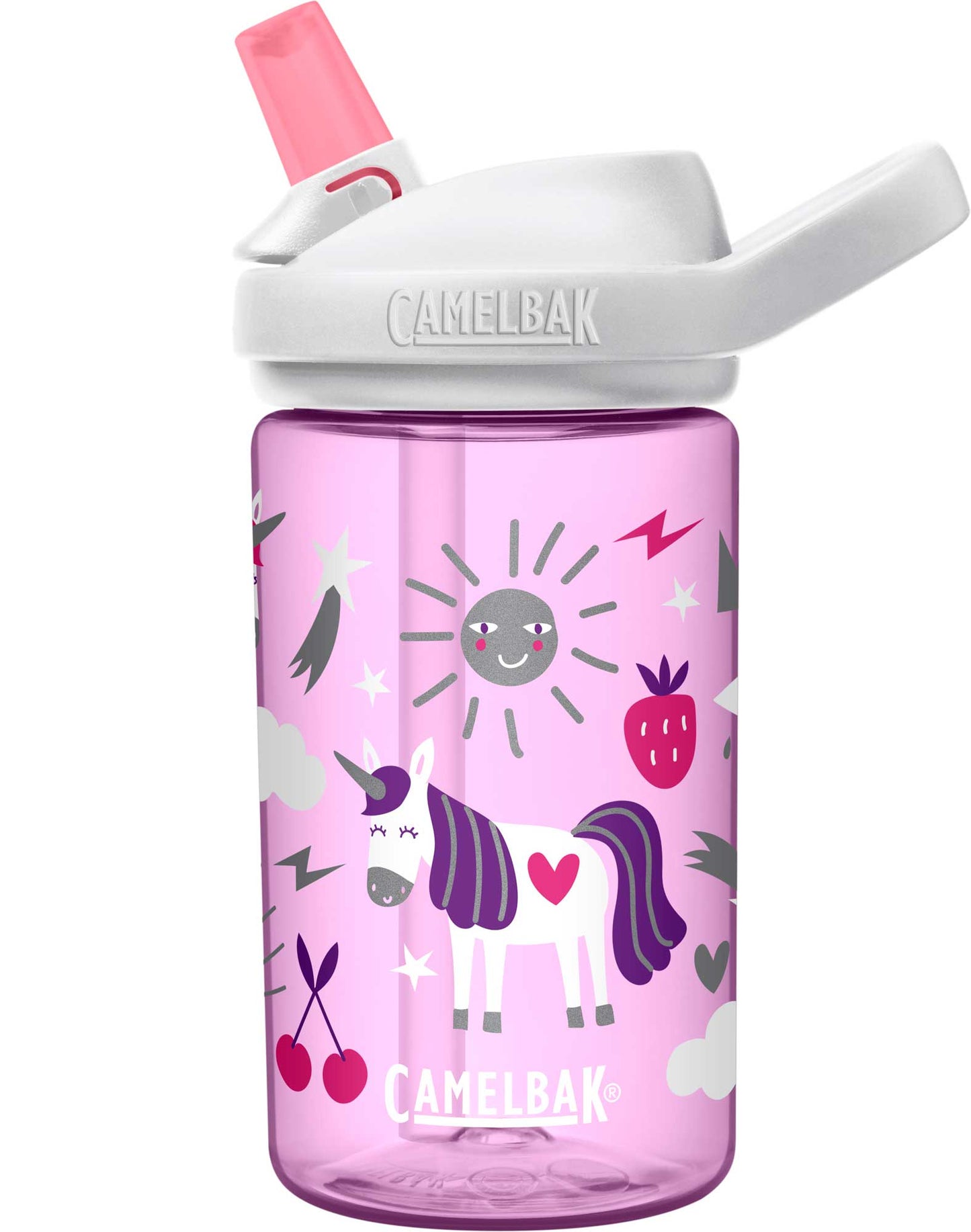 Camelbak eddy+ Kids Water Bottle - 14oz - Unicorn Party - 2020 Unicorn Party
