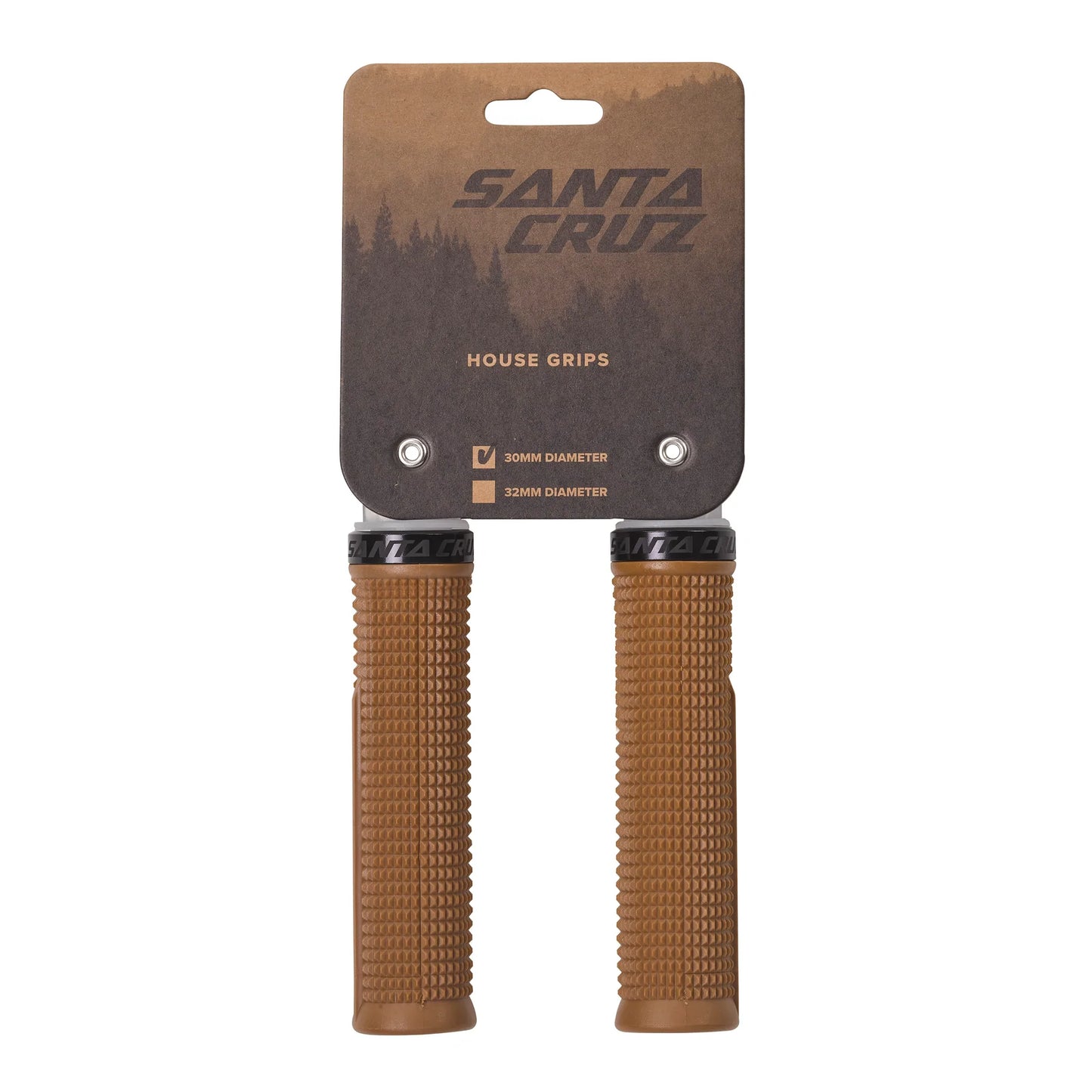 Santa Cruz House Grips - 30mm - Tan Tan