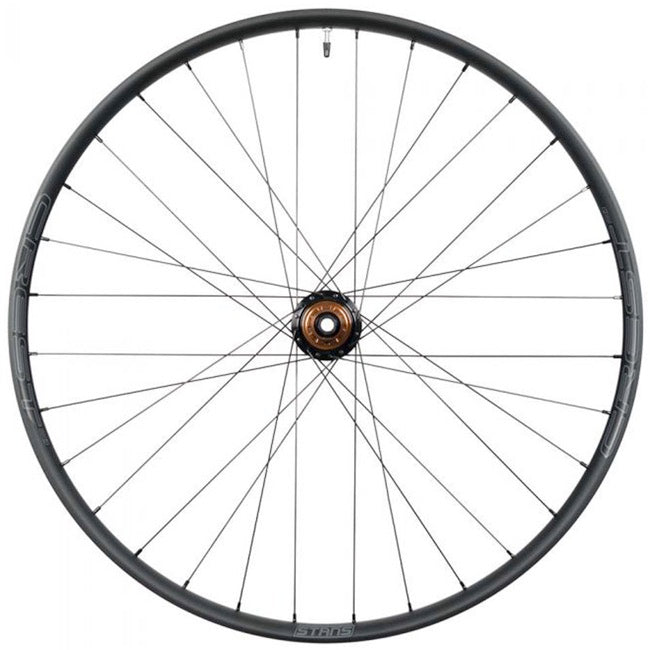 Stans No Tubes Crest MK4 29" MTB Wheel - Front Black 15x110mm