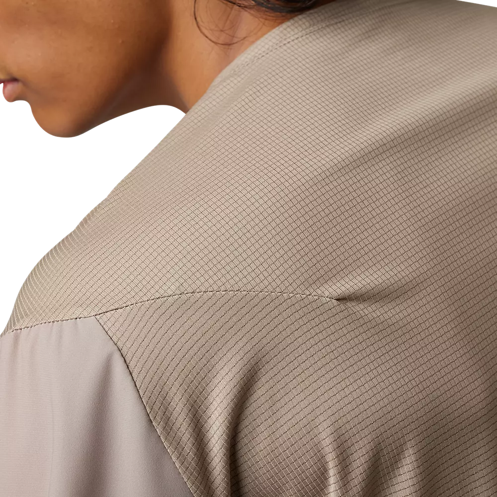 Fox Racing Flexair Pro Short Sleeve MTB Jersey - Mocca