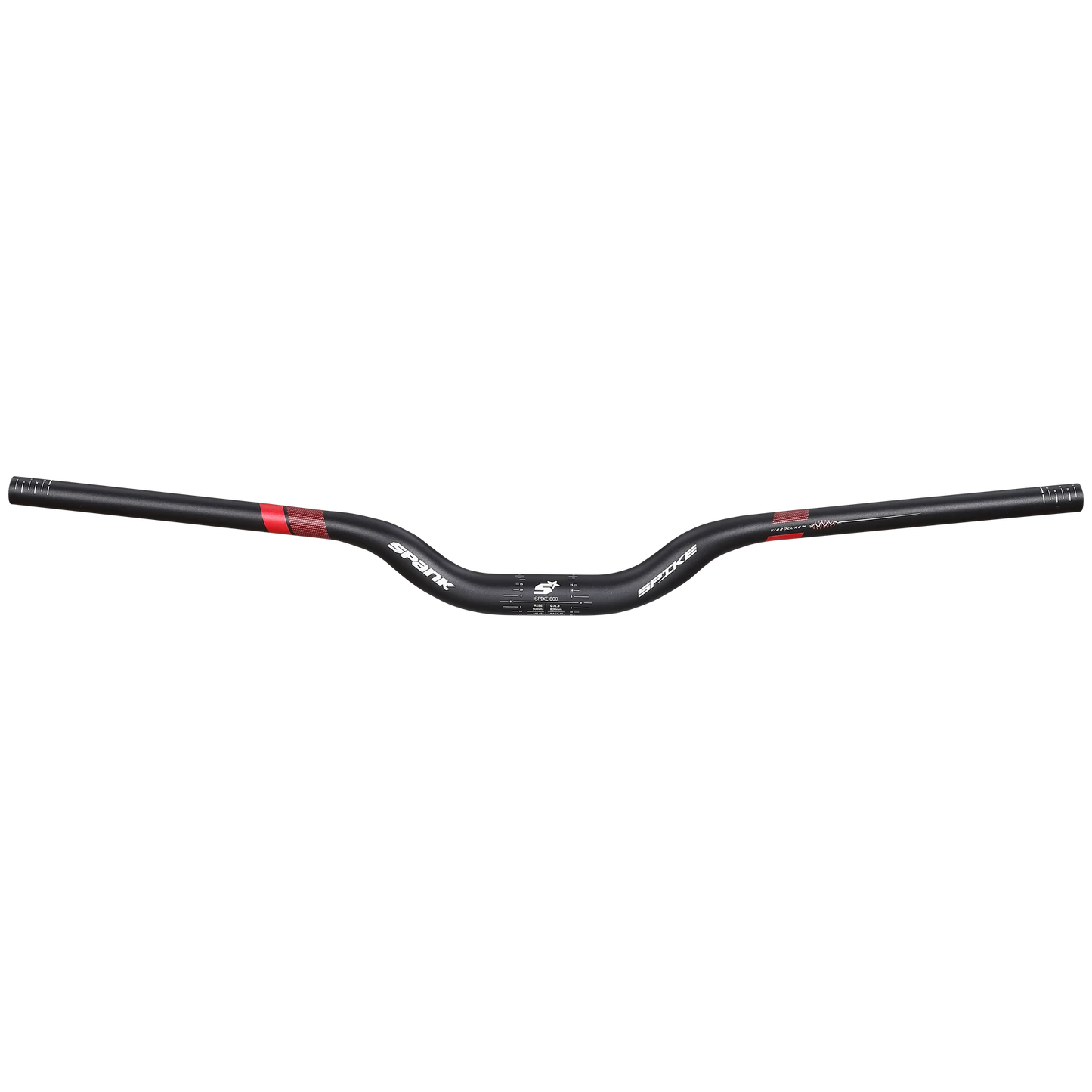 Spank Spike 800 Race Team Vibrocore Handlebar - Black-Red