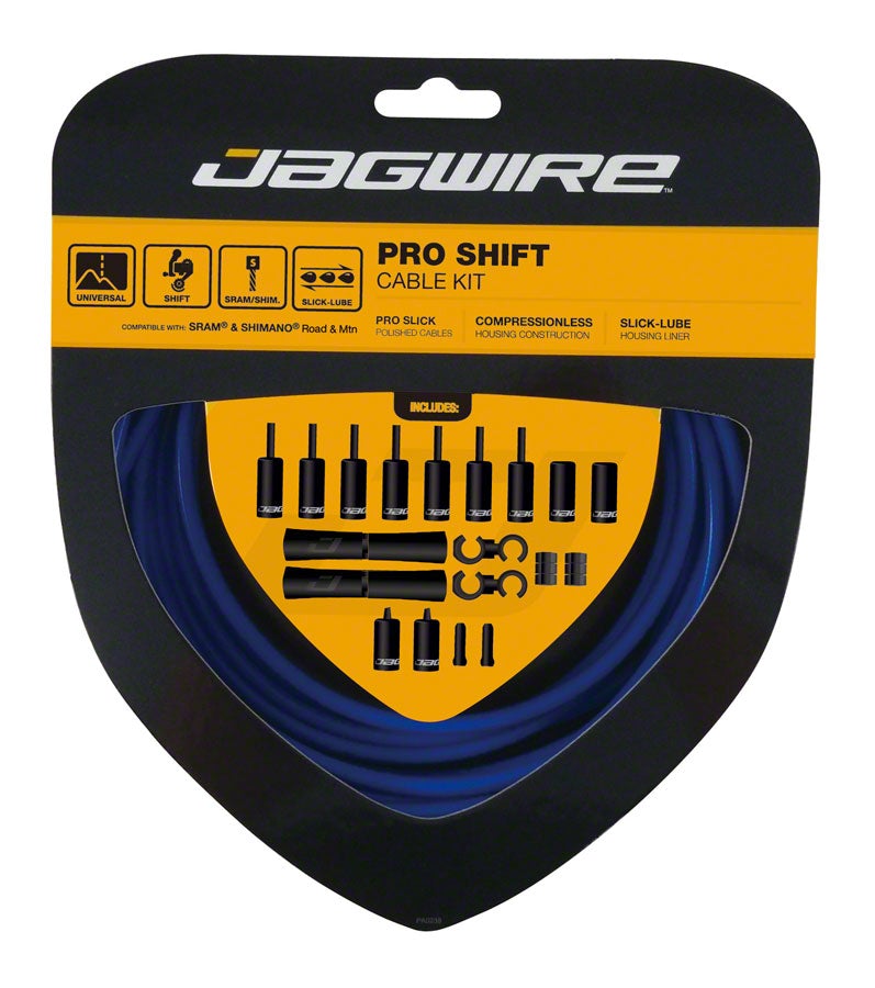 Jagwire 2x Pro Shift Kit - SID Blue SID Blue