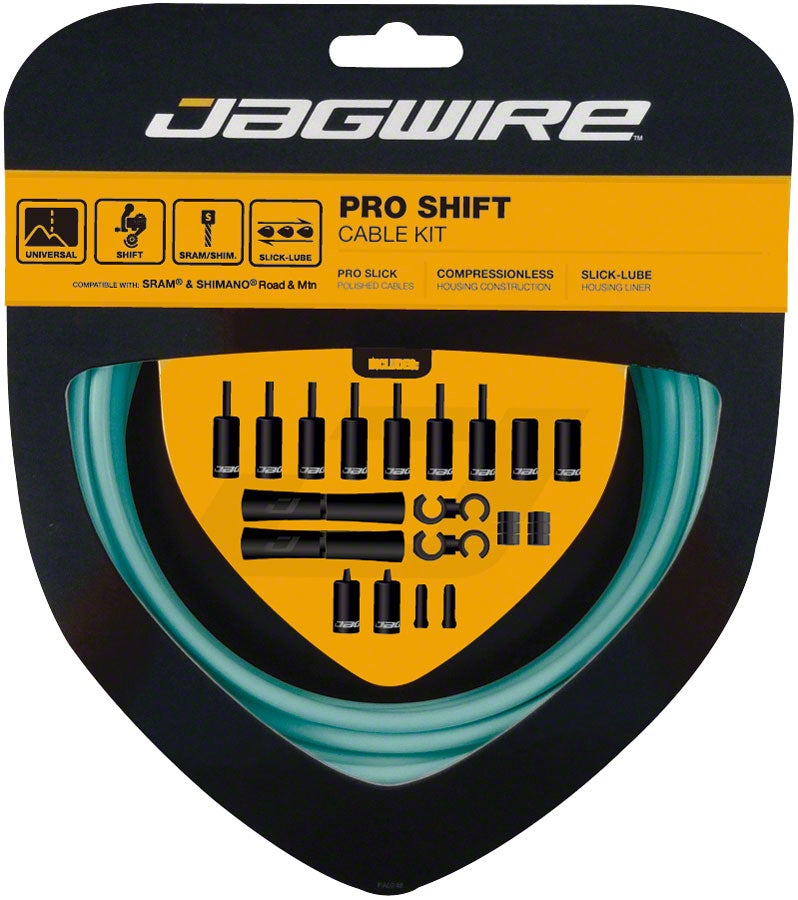 Jagwire 2x Pro Shift Kit - Celeste Celeste