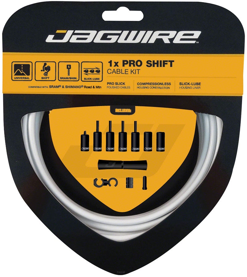Jagwire 1x Pro Shift Kit - White White