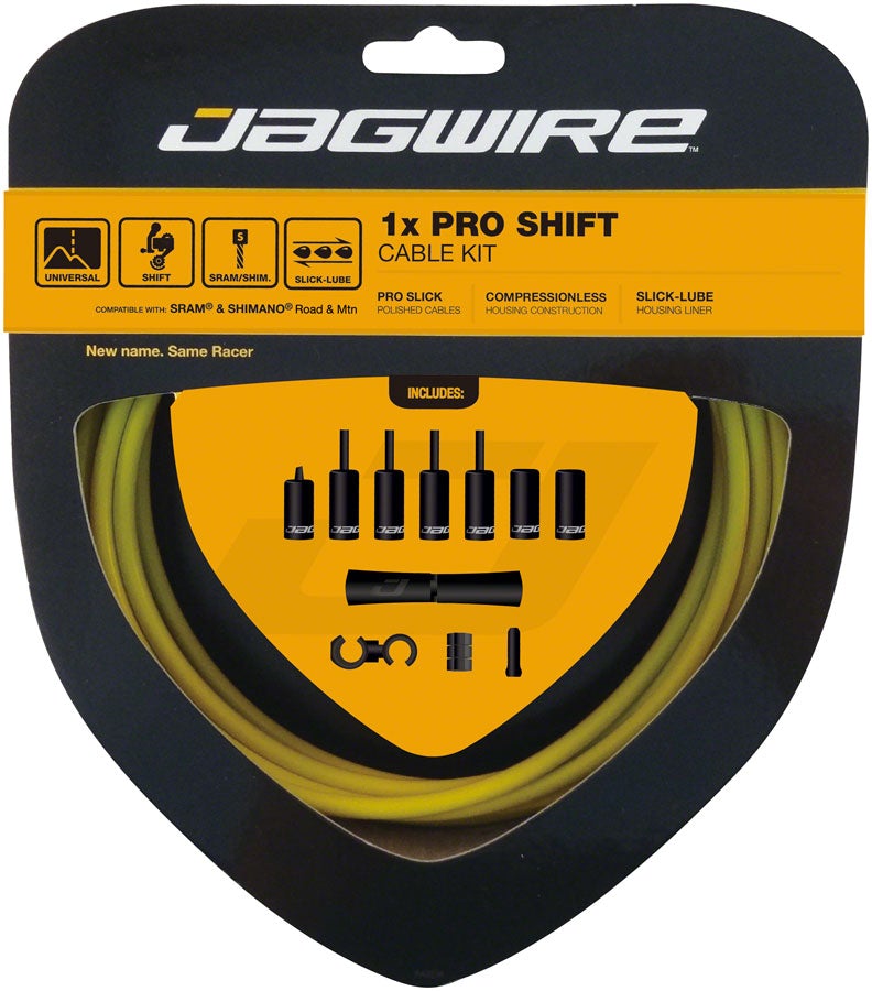 Jagwire 1x Pro Shift Kit - Yellow Yellow