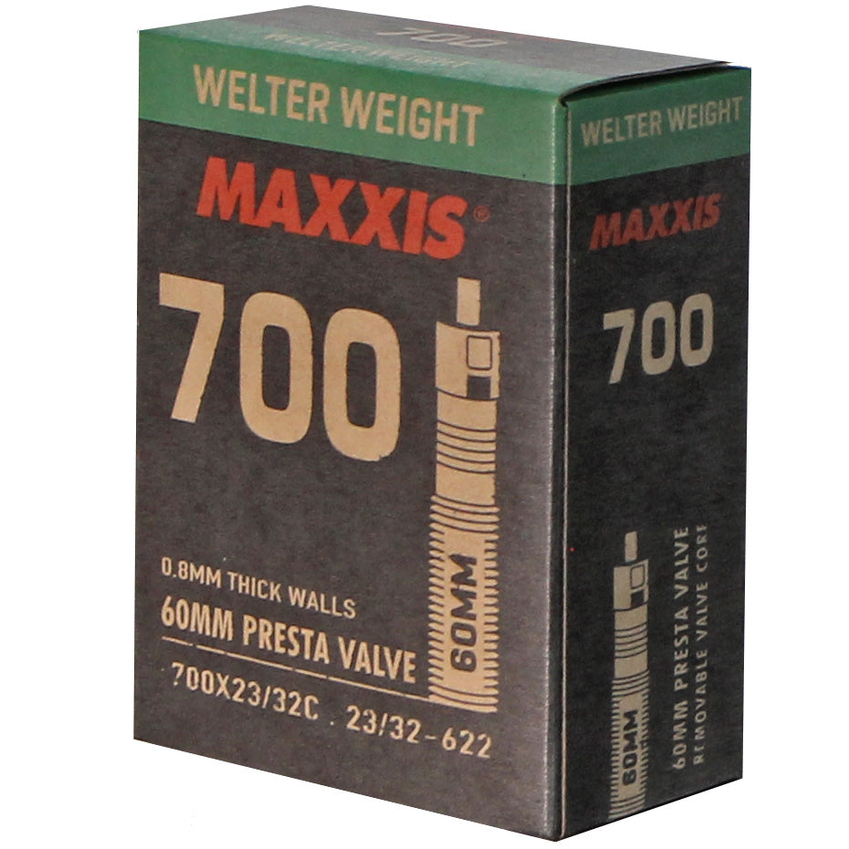 6 Camere D'Aria Maxxis Welter Weight 700C 23-32C Valvola Presta 80mm - Bici - Foto 3