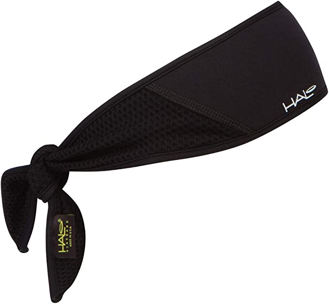 Halo X3 Tie Headband - Black