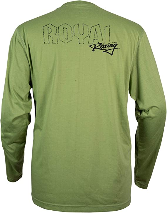Royal Core Long Sleeve MTB Jersey - Olive Green