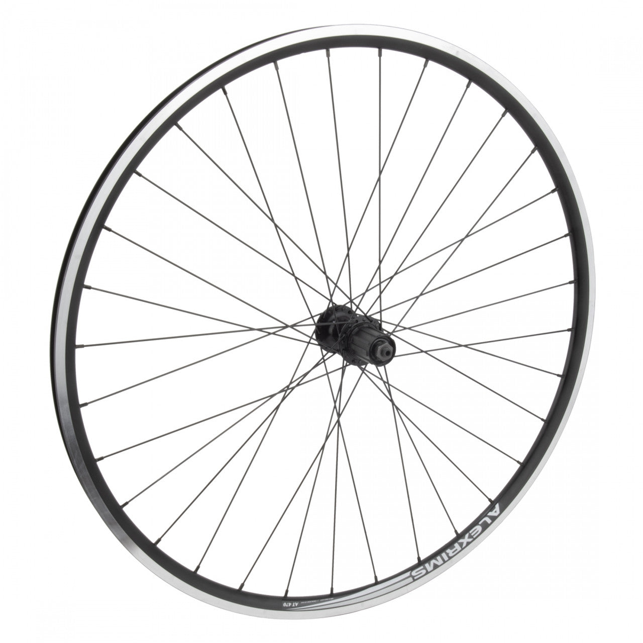 Wheelmaster Alex 700c Alloy Road Wheel - Double Wall - Rear - Black