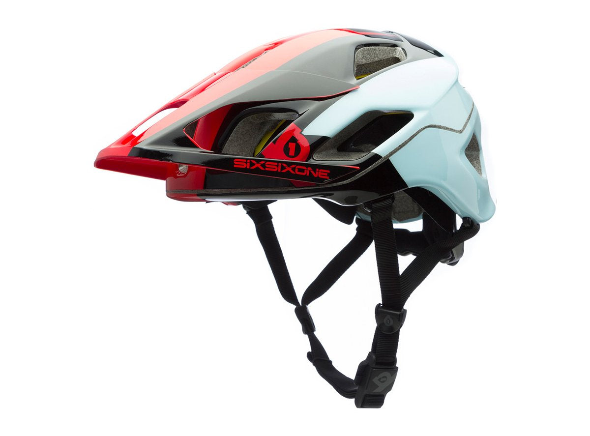 SixSixOne EVO AM Helmet: Lemans XS SM
