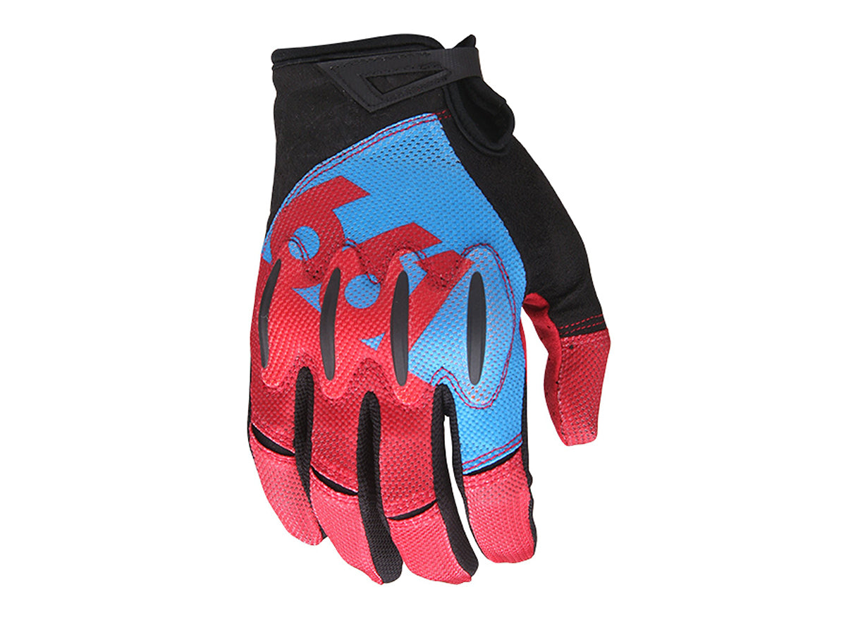 661 Evo II MTB Glove Blue-Red – Cambria Bike