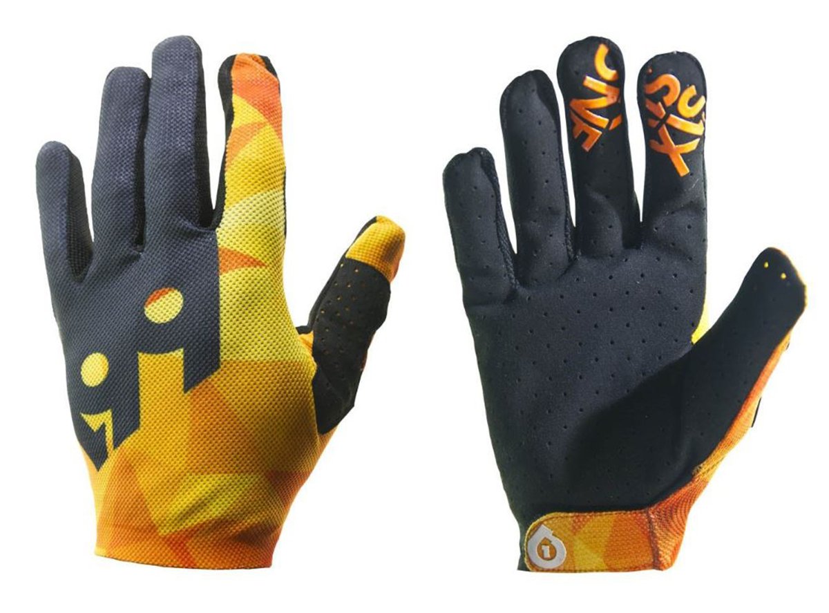 661 Raji MTB Glove - Geo Orange - 2019 Geo Orange X-Small