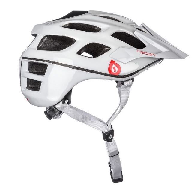 661 Recon MTB Helmet - White-Red