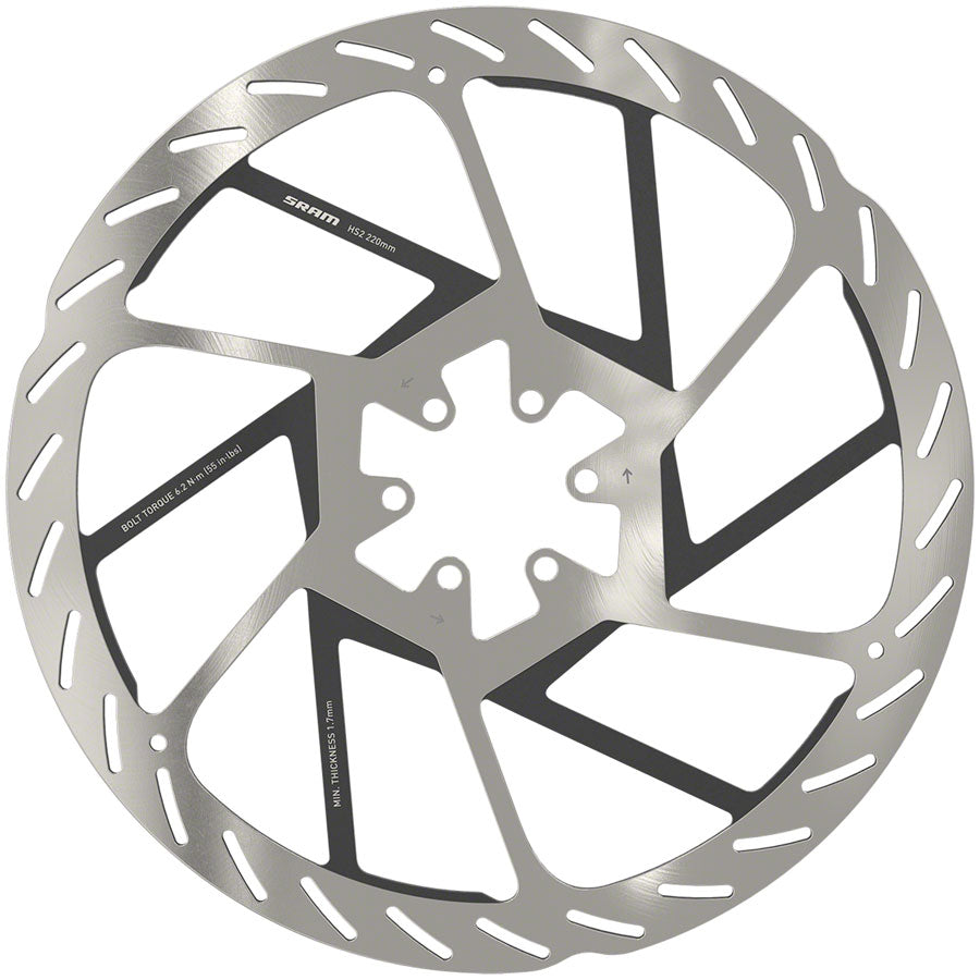 SRAM HS2 Disc Brake Rotor - 6 Bolt