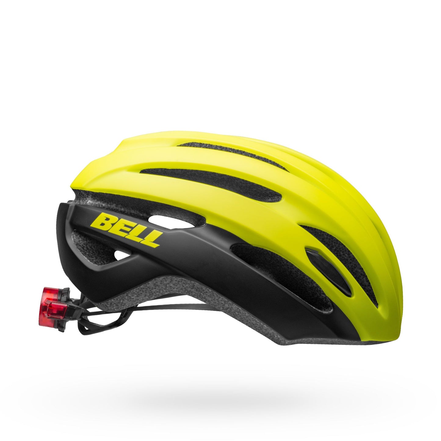 Bell Avenue LED Road Helmet - Matt-Gloss Hi-Viz-Black