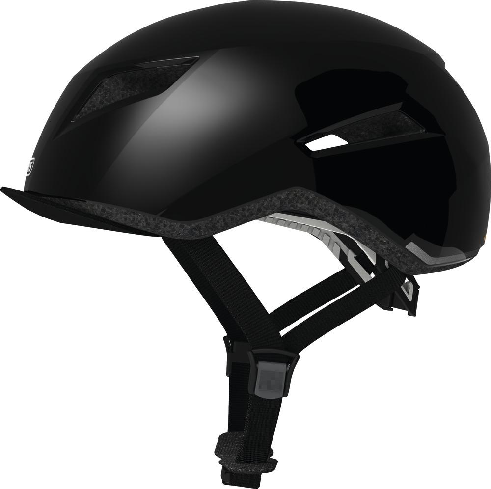 Abus Yadd-I Helmet - Brilliant Black Brilliant Black Large - 58-62cms