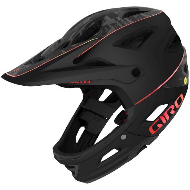 Giro Switchblade MIPS Full Face Helmet - Matt Black Hypnotic - 2020 Matt Black Hypnotic Small