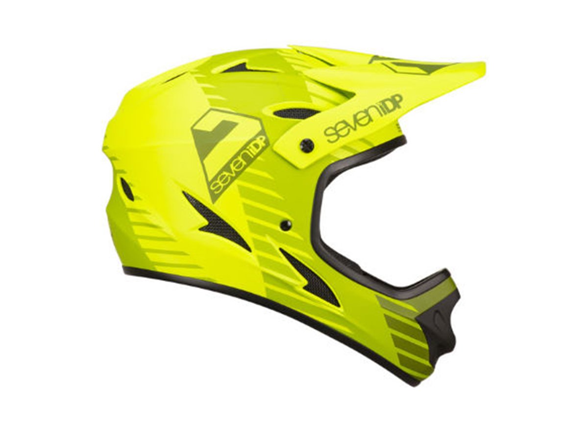 7 iDP M1 Tactic Full Face Helmet - Live Green - 2019 Olive Green X-Small