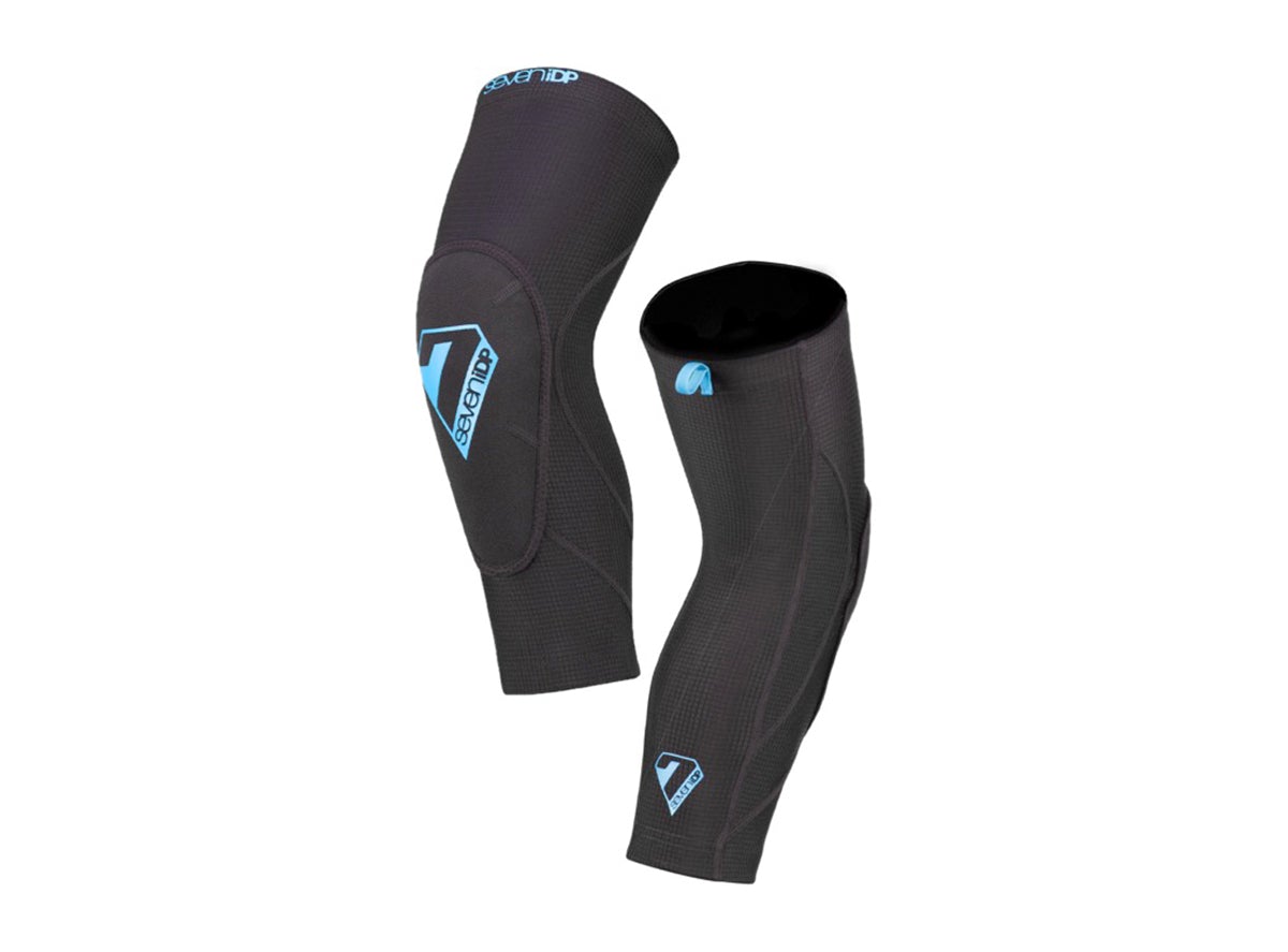 7 iDP Sam Hill Lite Elbow Pads - Black Black Small