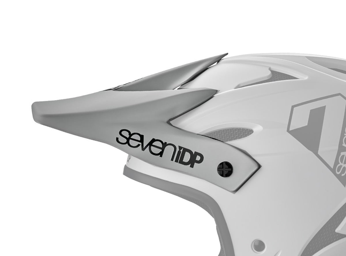 7 iDP M1 Helmet Visor - Gray Gray