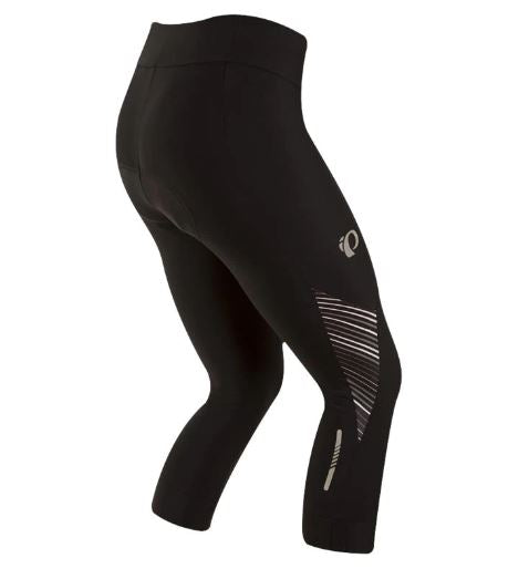Pearl Izumi Select Pursuit 3/4 Cycling Tight - Womens - Black-Smoked Pearl Whirl