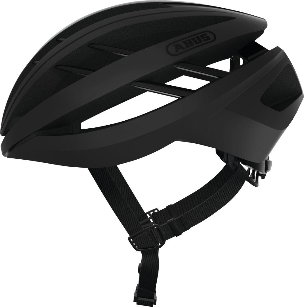 Abus Aventor Quin Road Helmet - Velvet Black Velvet Black Small - 51-55cms