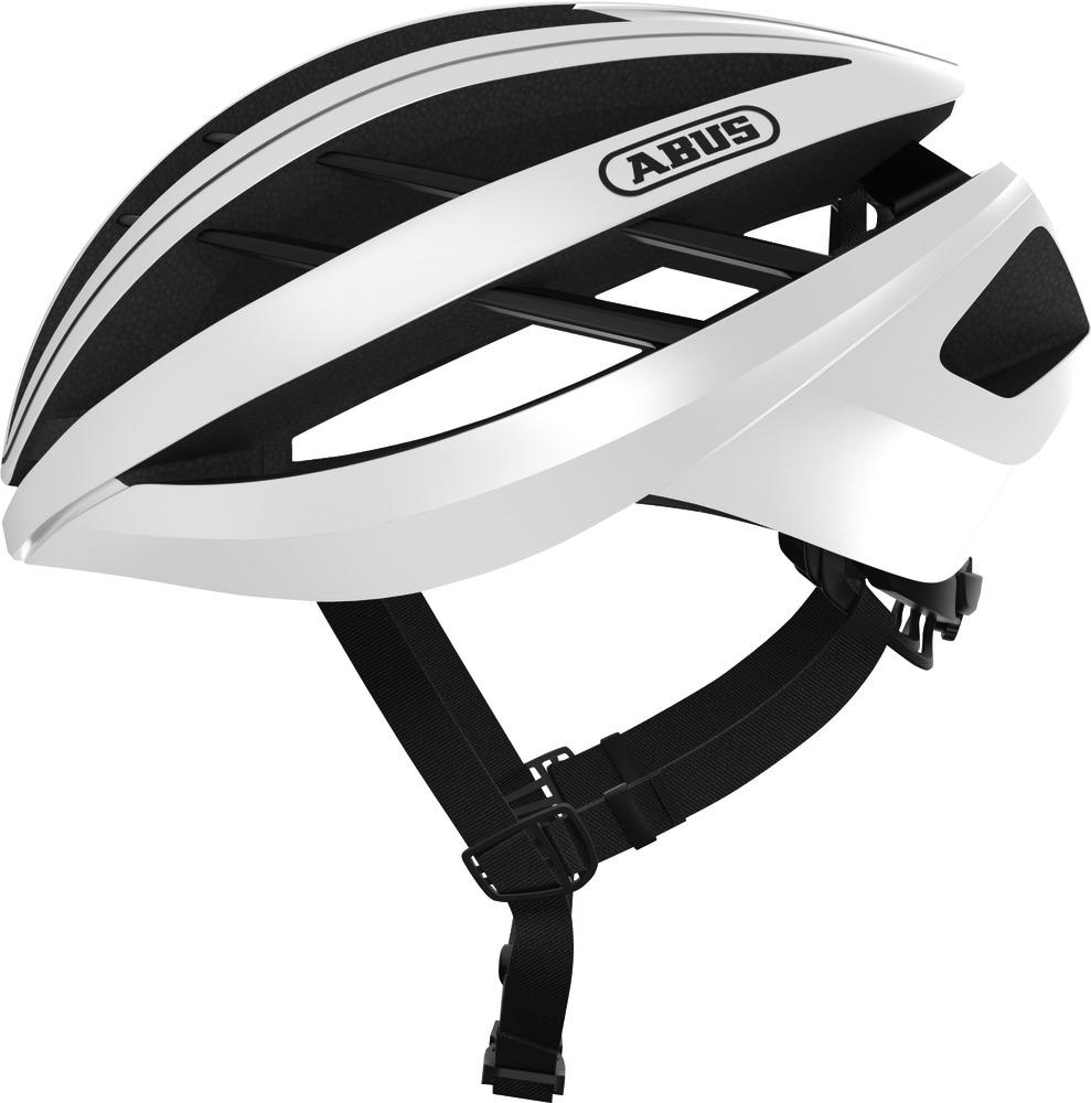 Abus Aventor Road Helmet - Polar White Polar White Large - 57-61cms