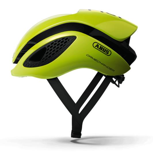 Abus GameChanger Road Helmet - Neon Yellow Neon Yellow Small - 51-55cms