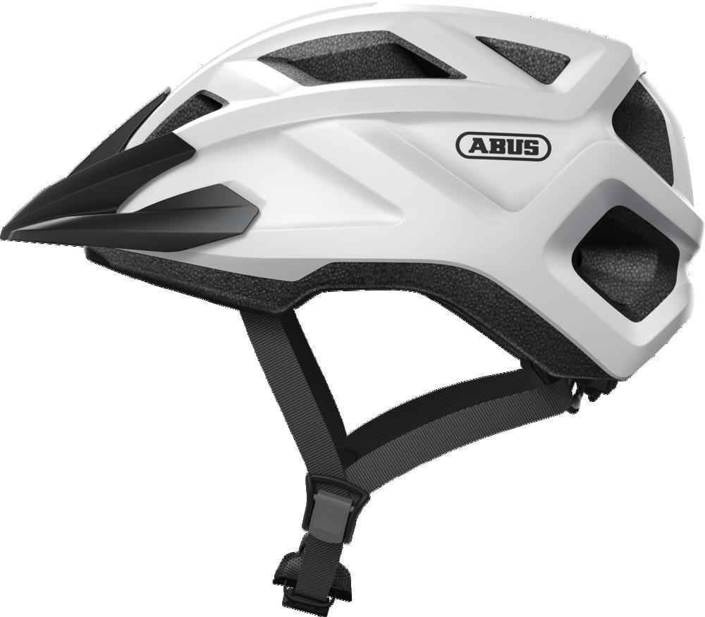Abus MountZ MTB Helmet - Youth - Polar White Polar White Medium - 52-57cms