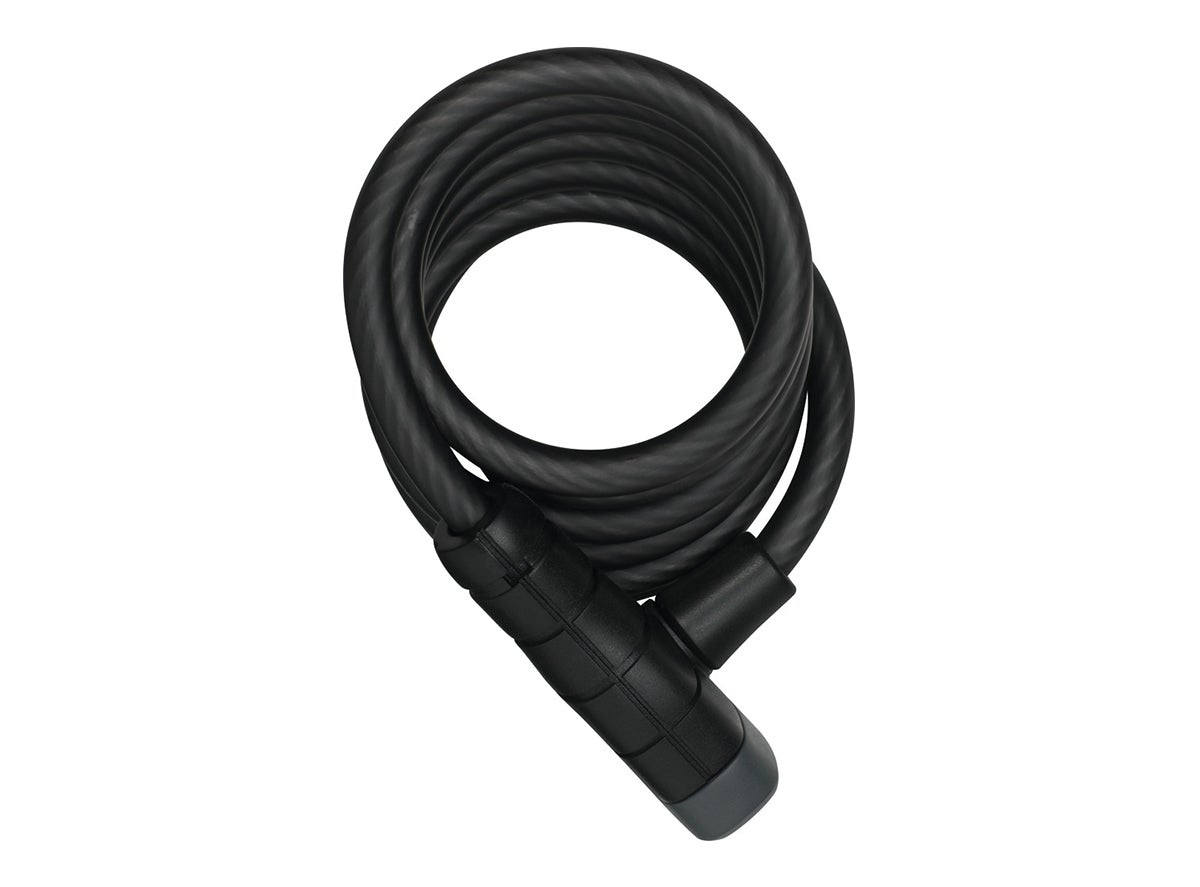Abus Primo 5510k Cable Lock With Key - Black Black 180cm x 10mm