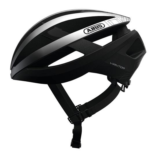 Abus Viantor Road Helmet - Gleam Silver Gleam Silver Small