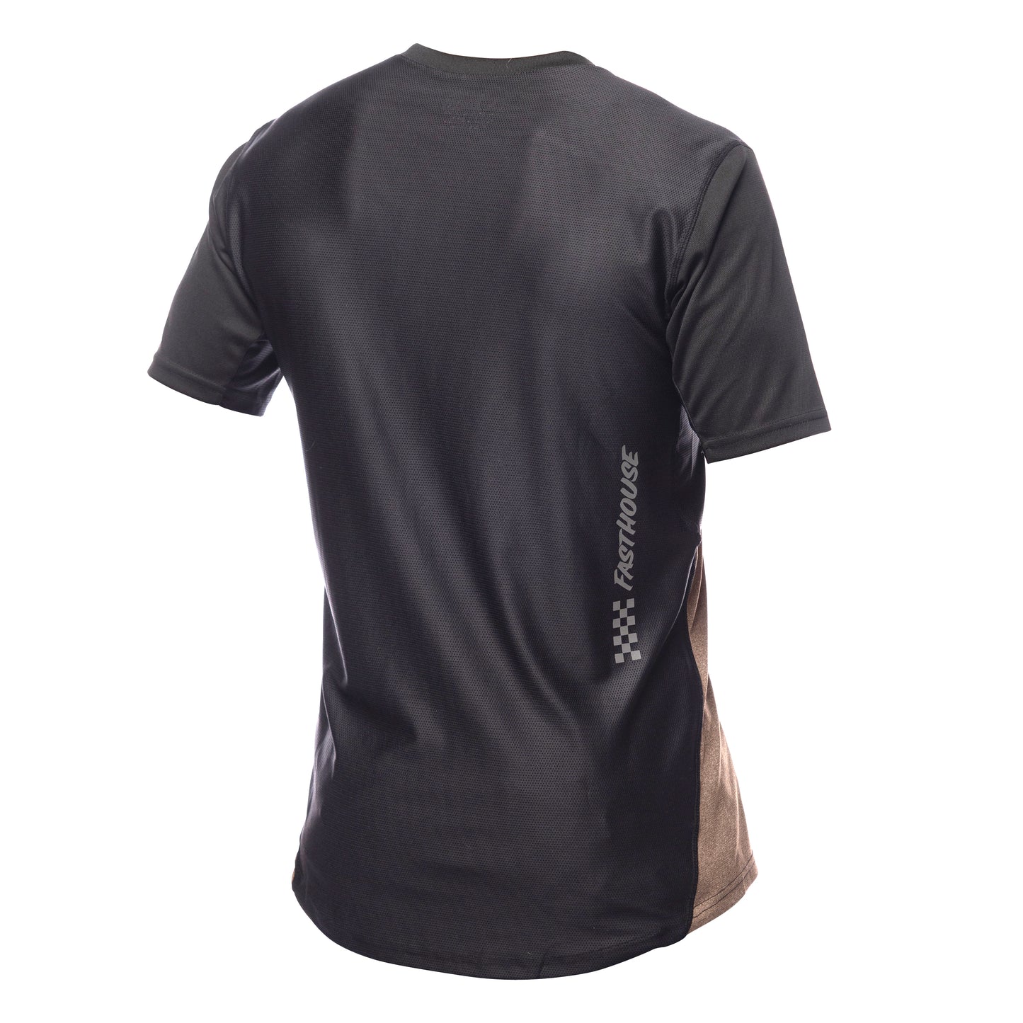Fasthouse Alloy Mesa Short Sleeve MTB Jersey - Heather Gold-Brown