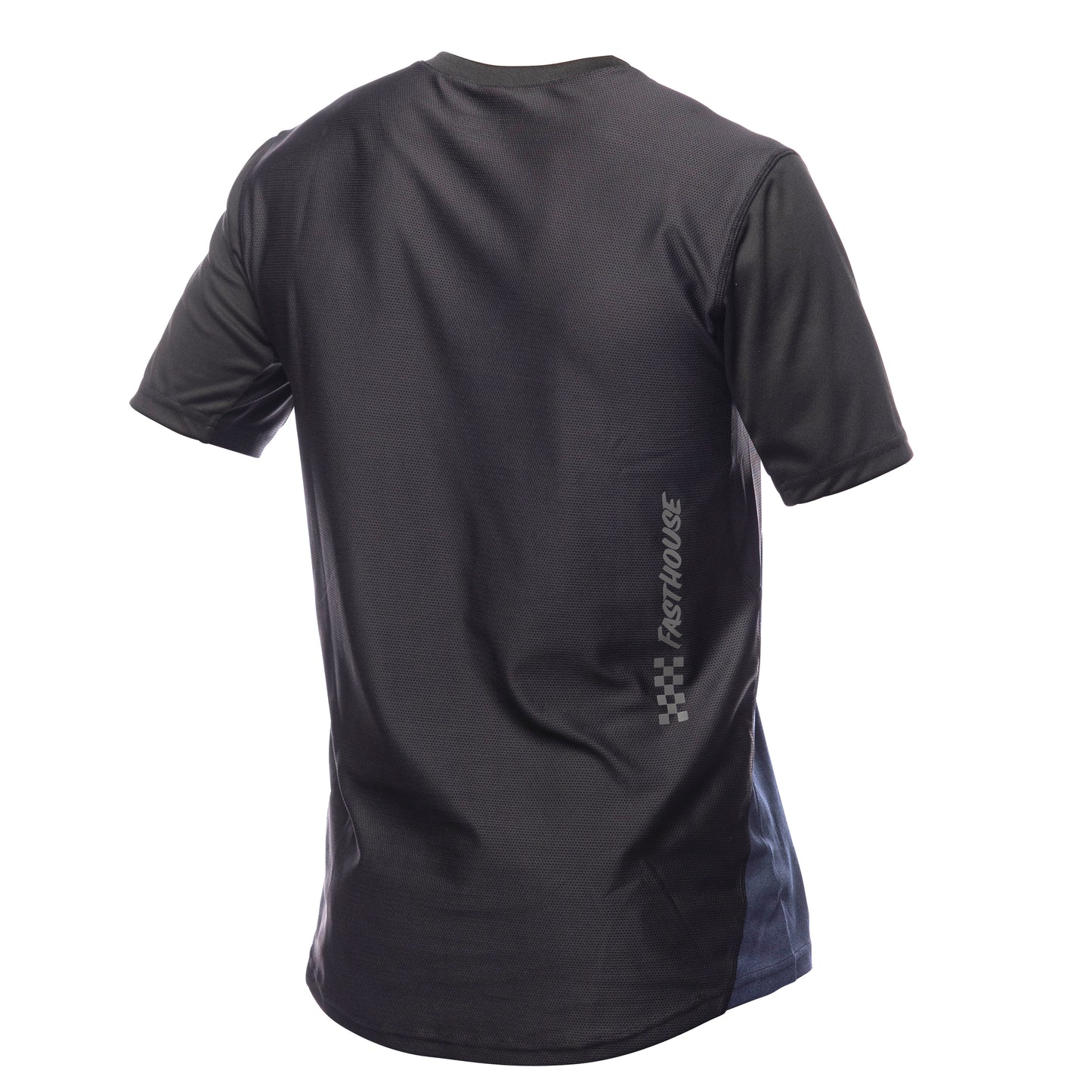 Fasthouse Alloy Mesa Short Sleeve MTB Jersey - Heather Red-Navy