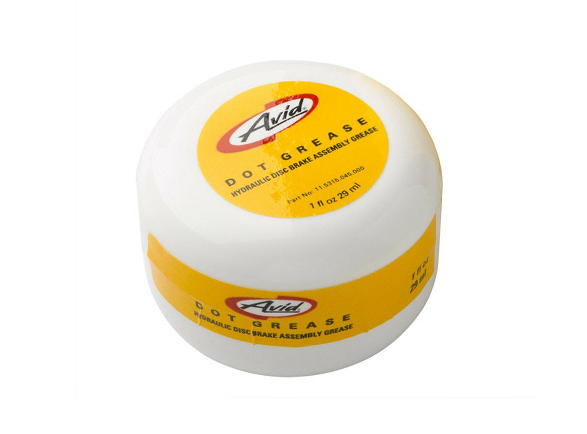 Avid DOT Disc Brake Assembly Grease White - Yellow 1oz Tub