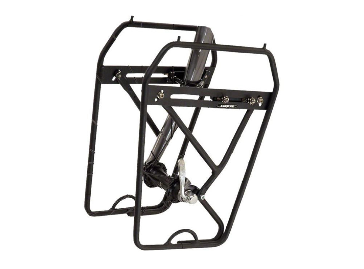lowrider rack bicycle Axiom Journey DLX Lowrider Front Rack – Cambria Bike