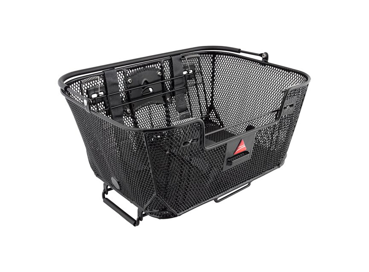 Axiom Pet Basket with Rack & Handlebar Mounts Black