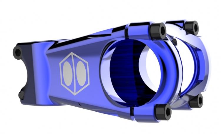 BOX Cusp 35 MTB Stem - Blue Blue 1.1/8" 45mm