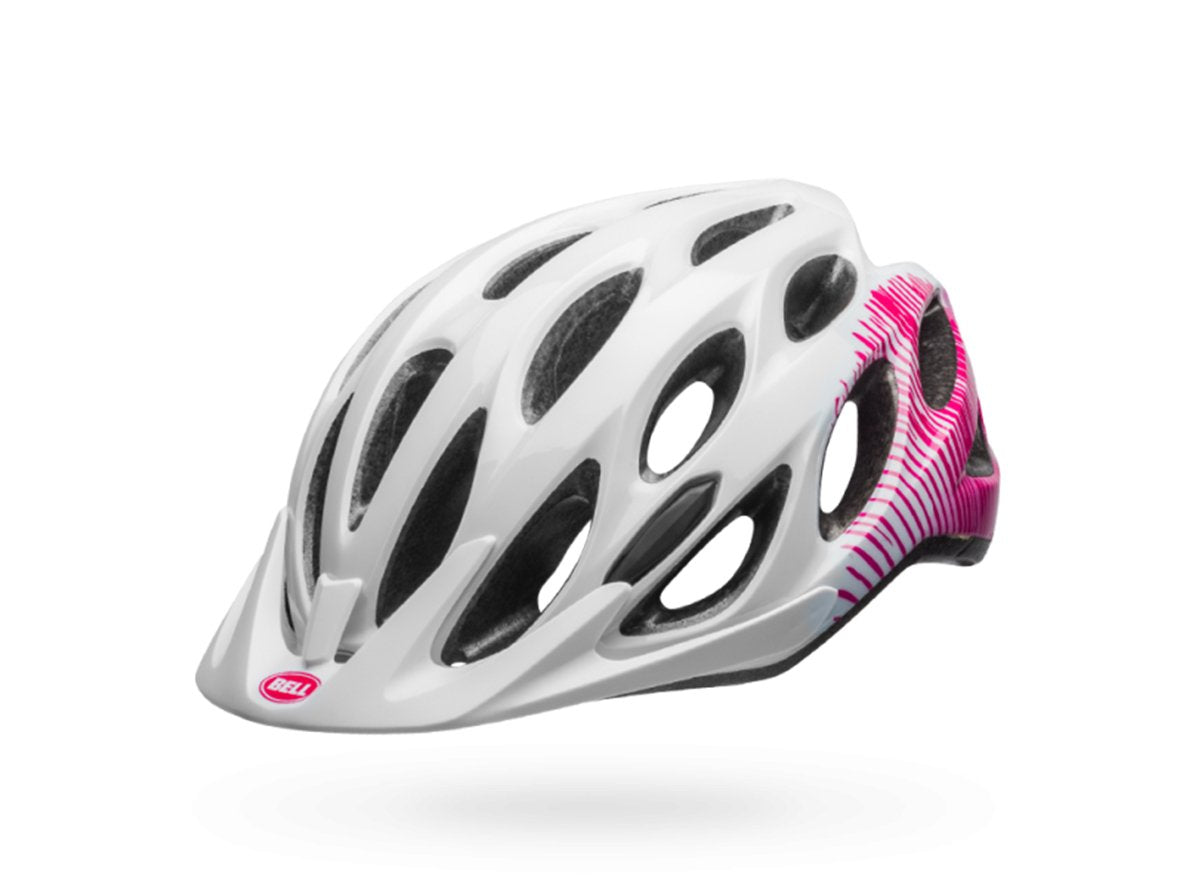 Bell Coast Joy Ride MTB Helmet - Womens - White-Cherry Fibers White - Cherry Fibers One Size