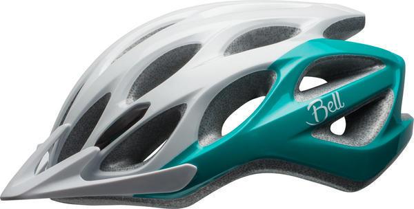 Bell Coast MTB Helmet - Womens - White-Emerald White - Emerald One Size