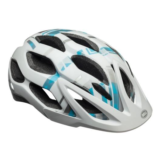 Bell Dixie MTB Helmet - Womens - White-Blue Prism White - Blue Prism One Size Fits 54cm - 61cm