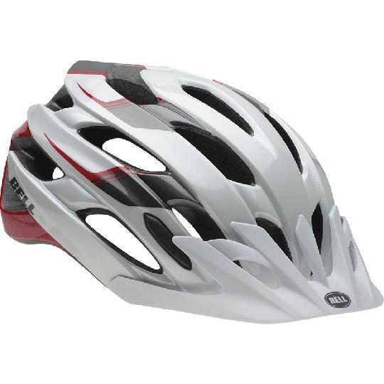Bell Event XC Helmet - White-Black-Red Speed Fade White - Black - Red Speed Fade Small