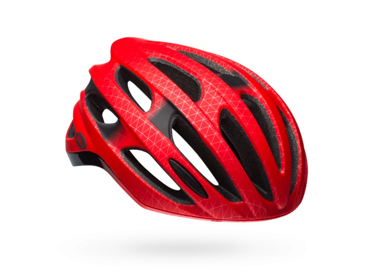 Bell Formula Road Helmet - Matt Red-Gunmetal-Black Matt Red - Gunmetal - Black Small