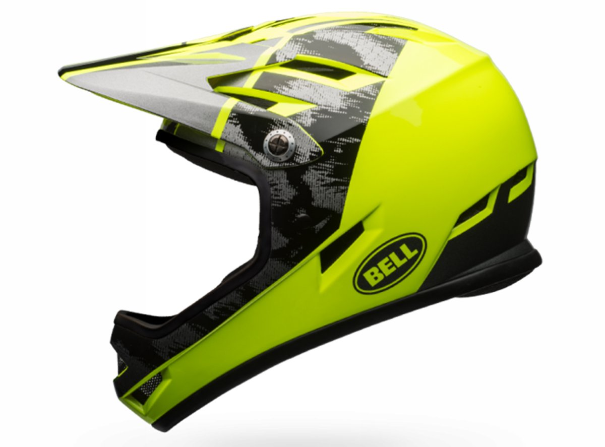 Bell Sanction Full Face Helmet - Black-Titanium-Retina Sear Black - Titanium - Retina Sear Small