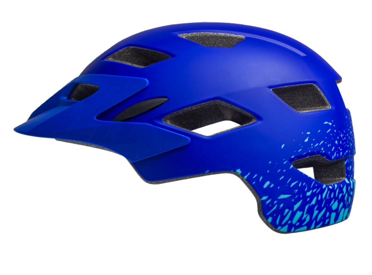 Bell Sidetrack Child Helmet - Matt Pacific-Sky Fragments Matt Pacific - Sky Fragments One Size