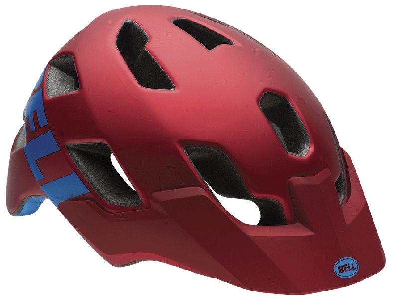 Bell Stoker MIPS MTB Helmet - Matt Red Emblem Matt Red Emblem Small