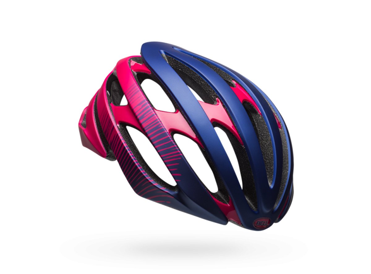 Bell Stratus MIPS Joy Ride Road Helmet - Womens - Matt Navy-Cherry Fibers Matt Navy - Cherry Fibers Small