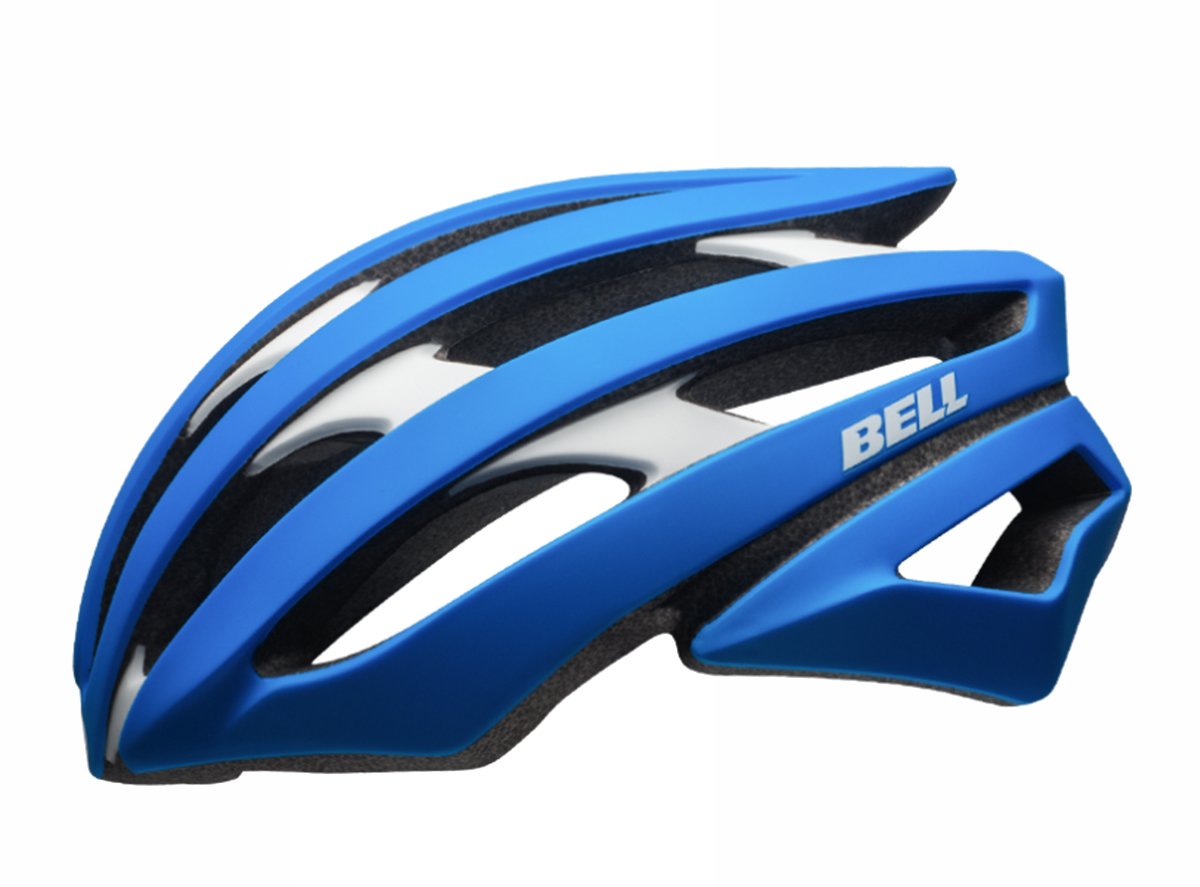 Bell Stratus Road Helmet - Blue-White Blue - White Small