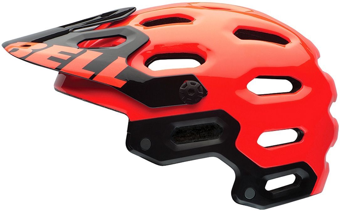 Bell Super 2 MTB Helmet - Infrared Infared Small