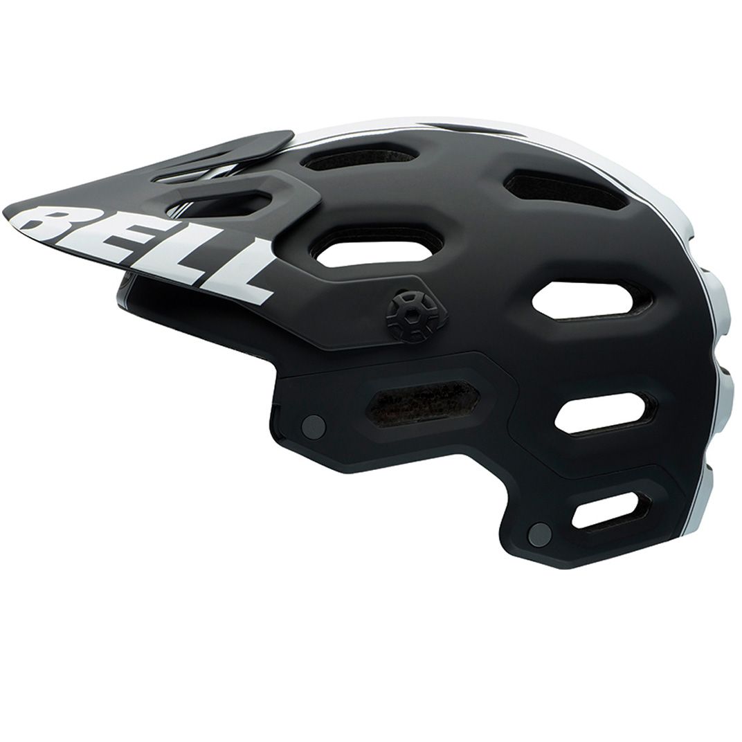 Bell Super 2 MTB Helmet - Black-White Viper Black - White Viper Small