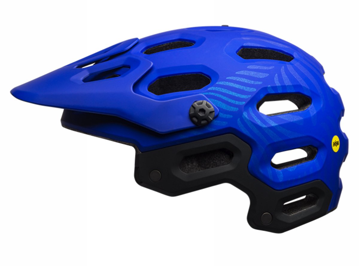 Bell Super 3 MIPS MTB Helmet - Womens - Matt Cobalt-Pearl Matt Cobalt - Pearl Medium